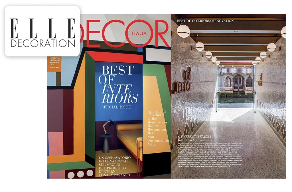 <span class='namePresse'>MAGAZINE ELLE DECOR</span><span class='paysPresse'> - ITALIA</span></br><span class='datePresse'>May 2023</span>