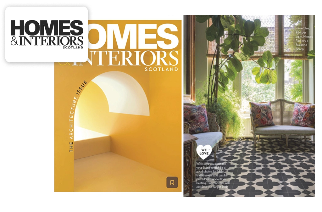 <span class='namePresse'>HOMES & INTERIORS SCOTLAND (Special issue)</span><span class='paysPresse'> - United Kingdom</span></br><span class='datePresse'>Sept 2023</span>