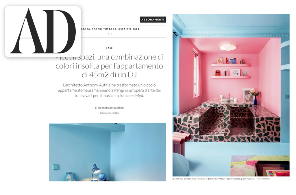 <span class='namePresse'>AD</span><span class='paysPresse'> - Italy</span></br><span class='datePresse'>Dec 2023</span>