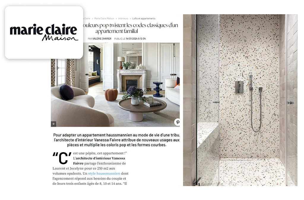 <span class='namePresse'>Marie Claire Maison</span><span class='paysPresse'> - France</span></br><span class='datePresse'>Jan 2024</span>