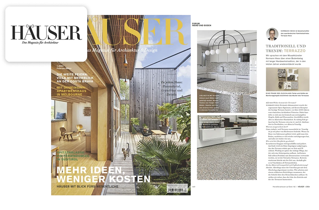 <span class='namePresse'>Häuser</span><span class='paysPresse'> - Germany</span></br><span class='datePresse'>Feb 2024</span>