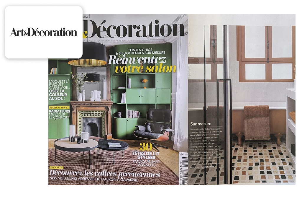 <span class='namePresse'>Art&Décoration</span><span class='paysPresse'> - France</span></br><span class='datePresse'>January-February 2024</span>