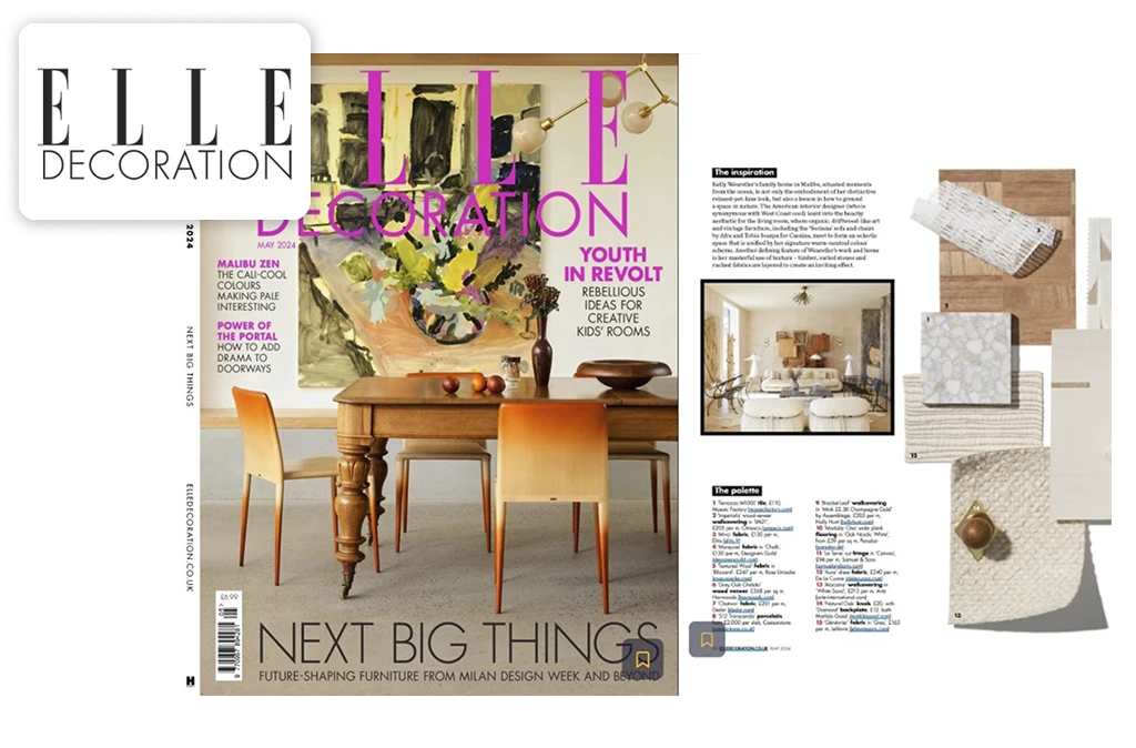 <span class='namePresse'>ELLE Decoration</span><span class='paysPresse'> - UK</span></br><span class='datePresse'>May 2024</span>