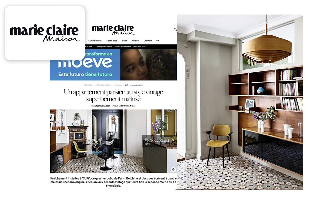 <span class='namePresse'>Marie Claire Maison</span><span class='paysPresse'> - France</span></br><span class='datePresse'>November 2024</span>