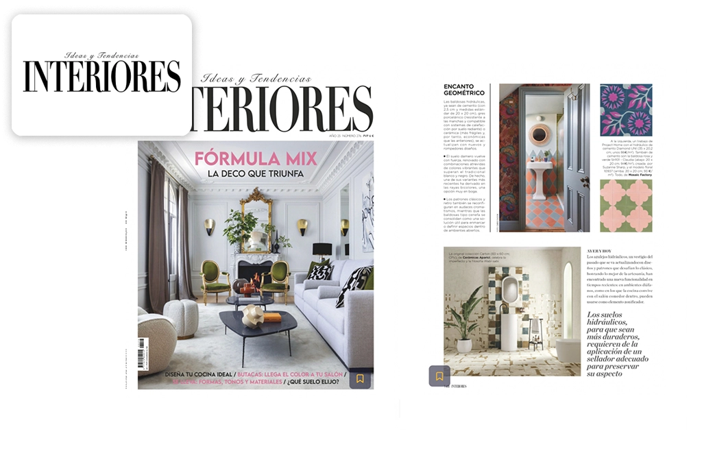 <span class='namePresse'>Interiores</span><span class='paysPresse'> - Spain</span></br><span class='datePresse'>February 2025</span>