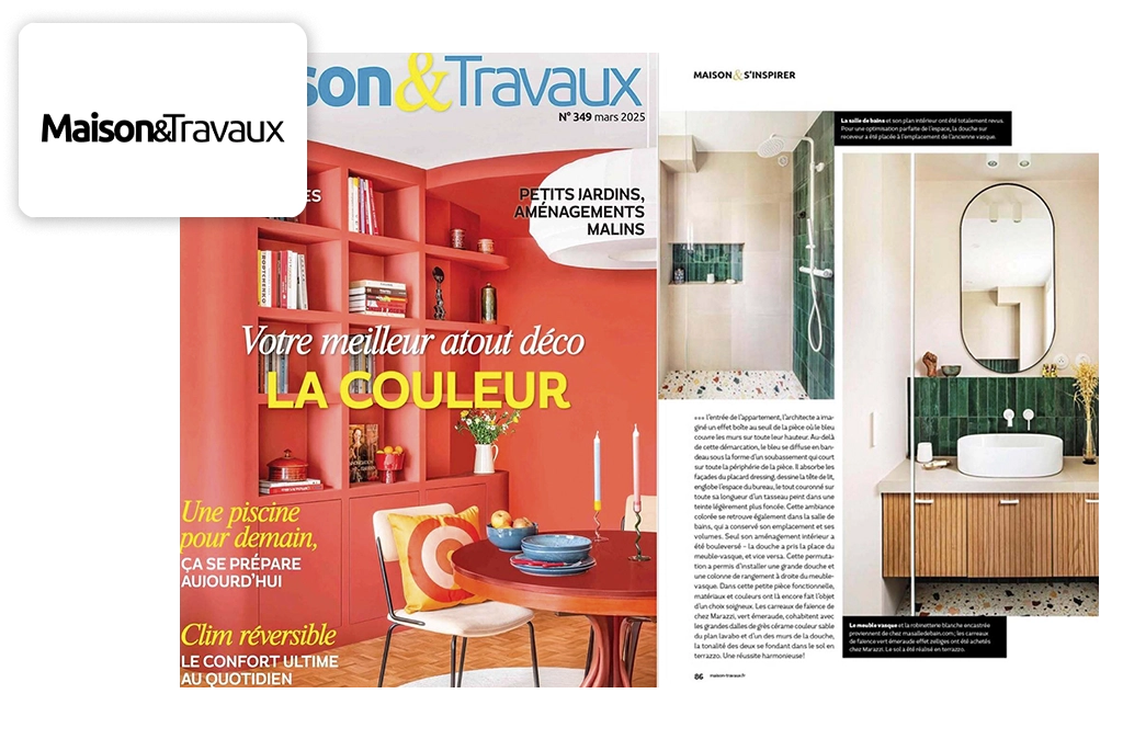 <span class='namePresse'>Maison & Travaux</span><span class='paysPresse'> - France</span></br><span class='datePresse'>March 2025</span>