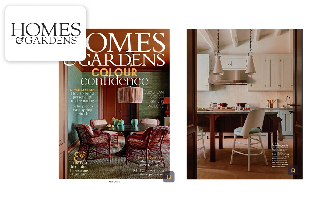 <span class='namePresse'>Homes & Gardens</span><span class='paysPresse'> - UK</span></br><span class='datePresse'>May 2025</span>