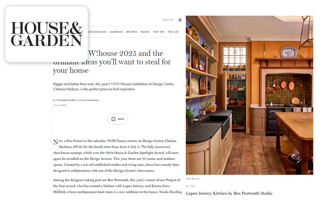 <span class='namePresse'>House & Garden</span><span class='paysPresse'> - UK</span></br><span class='datePresse'>June 2025</span>